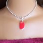 Red Easy Switch Pendant set - Fashion Doll Jewelry