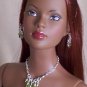 Graduated peridot and sterling - Fashion Doll Jewelry