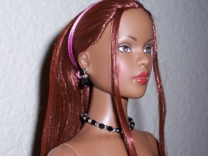 Black & Silver Jewelry set - Fashion Doll Jewelry