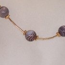 Botswana agate "Tin Cup" style set