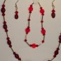 Red and gold "Tin Cup" style set