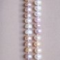 Multi color freshwater pearls