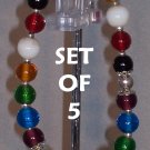 Colors of Faith bracelets - set of 5