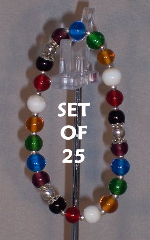 Colors of Faith bracelets - set of 25