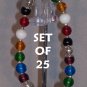 Colors of Faith bracelets - set of 25