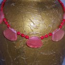 Cherry "Quartz" necklace - gold plate jewelry