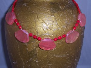 Cherry "Quartz" necklace - gold plate jewelry
