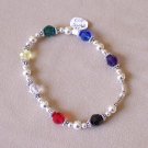 Crystal Colors of Faith - bracelet