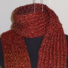 Auburn tonal boucle scarf with pockets!