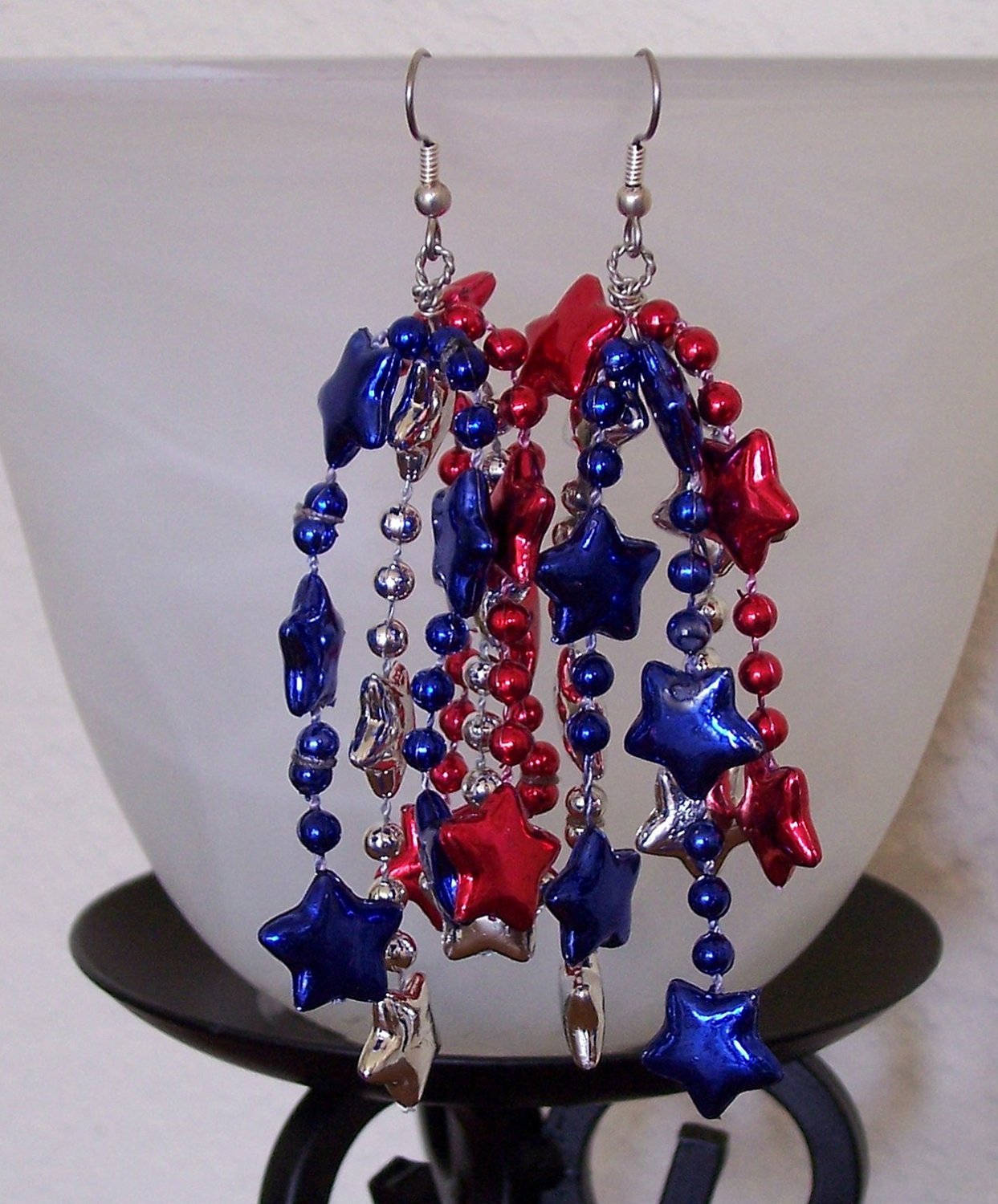 Patriot Dangler earrings