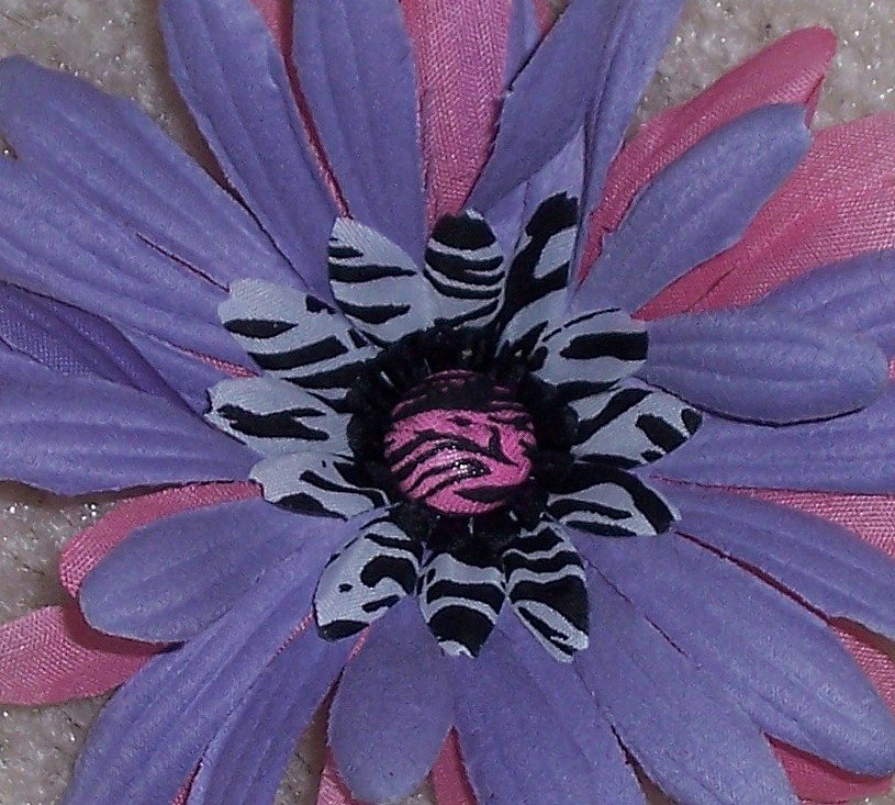 Wild Flowers - lavender zebra print bloomin pens