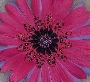 Wild Flowers - Pink leopard print bloomin pens