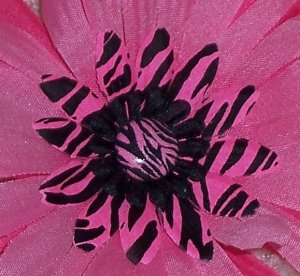Wild Flowers - Pink zebra print bloomin pens