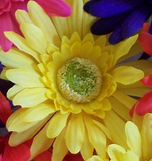 12 Yellow Bloomin' Pens - Gerbera Daisy flower pens