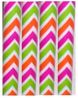 Zig Zag design - Topped Pens