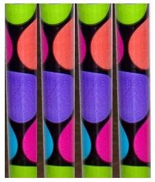 Bold Dots design - Topped Pens