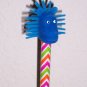 Zig Zag design - Topped Pens