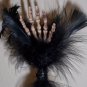 Spooky Pens - 3 Skeleton Hand feather pens