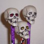 Spooky Pens - set of 5 Skulls