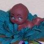 Baby Boy on blue flower pens - AA 4