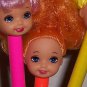 Doll Head Pens - set of 5