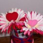 Valentine pens - Hearts and Petals
