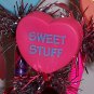 Valentine springy pens -6 Candy hearts style