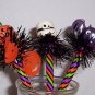 Halloween Character springy Pens- set of 6