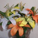 Easter Lily pens - set of 6