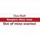 Ovaries Bumper Sticker