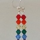 Swarovski Rainbow Stack Earrings