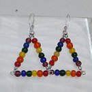Rainbow Triangle Earrings