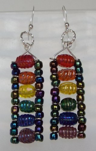 Rainbow Ladder Earrings