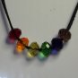 Big Crystal Beaded necklace