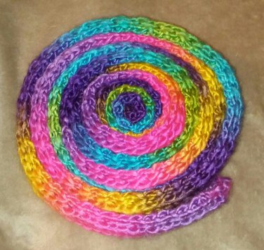 Super Skinny Rainbow Scarf