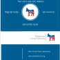 Democratic Thank You Cards (Texas)