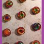 Rainbow Pattern Magnets- Set of 5