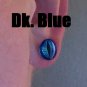 Evil Eye post style earrings