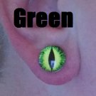 Evil Eye post style earrings