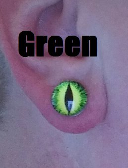 Evil Eye post style earrings