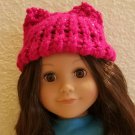Pussy Hat for American Girl dolls