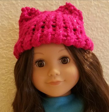 Pussy Hat for American Girl dolls