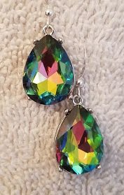 Crystal Teardrop Earrings