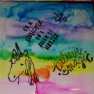 Let's Be Unicorns - set of 4 coasters