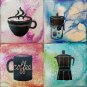 Coffee Coasters - set of 4
