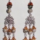 Moss Agate Dangles