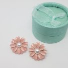 Victoria's Secret PINK flower earrings designer jewelry 100% Satisfaction