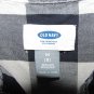 Old Navy Button Down Long Sleeve Shirt - Size: M (8) - Navy/White