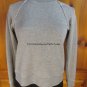American Eagle Frayed Sweatshirt - Womens Size: Small - Gray