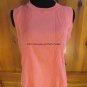 Madison & Max Sleeveless Top Shirt - Womens Size L - Salmon Pink
